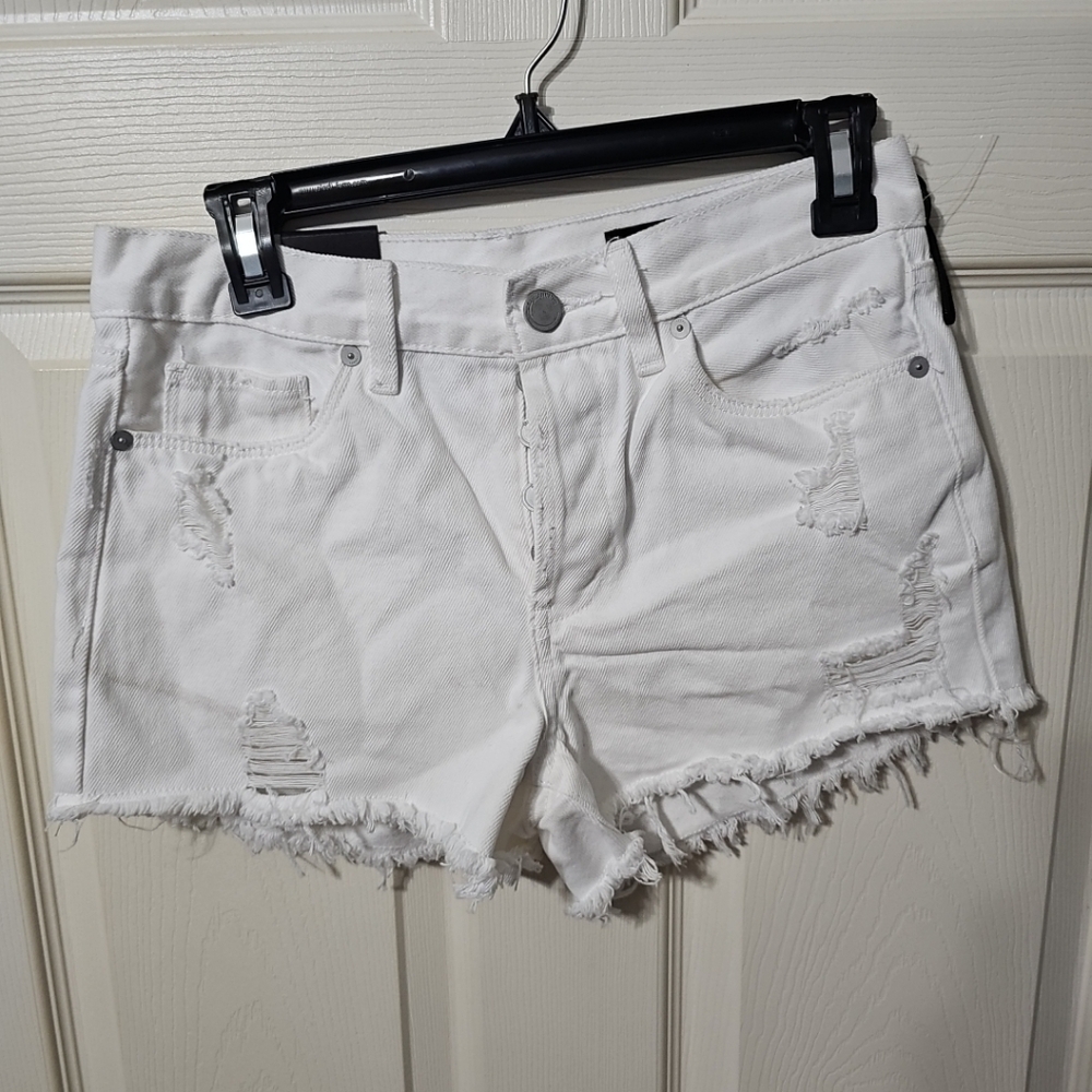 BLANKNYC The Barrow White‎ Jean Shorts in Great White Women's Size 26 NWT BB2